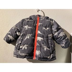 ‼️PRE-OWNED‼️ Infants Dinosaur Puffer Jacket